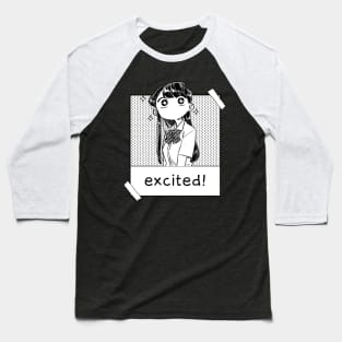 Komi san excited Baseball T-Shirt